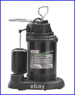 New Wayne Spf33 Submersible Plastic USA Made 1/3 HP Water Sump Pump & Switch