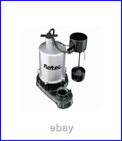 PENTAIR WATER 176952 1/2 hp Zinc & Plastic Sump Pump