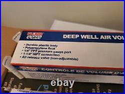 PLUMB Eeze Plastic Deep Well Air Volume Control Set of 8