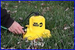 Portable Flooded Basement Room Garden Hose Water Removal Submersible Pump