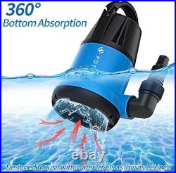 Portable Utility Pump Sump Pump Submersible 1HP Clean/Dirty Water Pump 3960 GPH