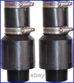 Pumpspy Dual Pump Install Kit Double Sump Pump Connection, Basement Water Pum
