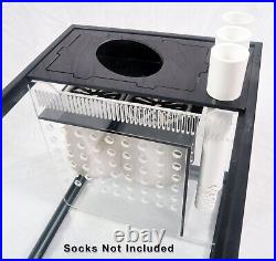 REFUGIUM KIT 60 Gallon Breeder 4 Chamber Ultimate Adjustable Sump Kit