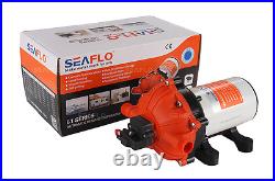 SEAFLO 5.5 GPM High Pressure Water Pump 12V DC 60 PSI on demand Boat Marine