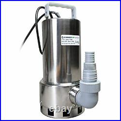 Schraiberpump Sump Pump for Clean/Dirty Water 1.5HP withwater level sensor 4860GPH