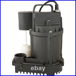 Star Water Systems 5SEH, Cast Iron Sump Pump- 3400 GPH 1/2 HP 1 1/2in Port