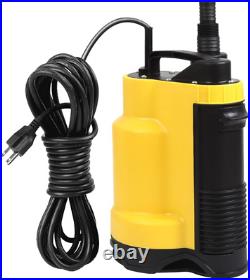Submersible Electric Sewage Drain Flood Clean/Dirty Water Transfer Sump Pump WithB