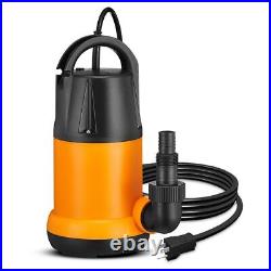 Submersible Water Pump, Sump Pump, Utility Pump with 25-Foot Power Cord, 4000