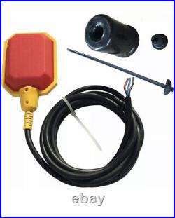 Sump Alarm Tether Float Switch (Wire Lead) with 100' Cord