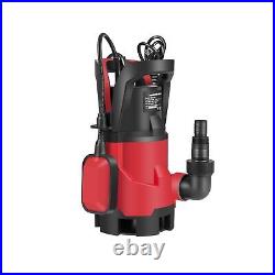 Sump Pump, 1HP Submersible Electric Water Pump with 3700GPH Automatic Float Sw