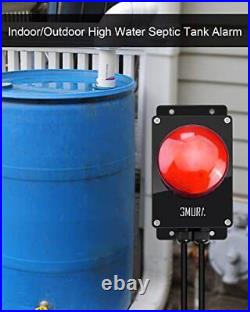 Sump Pump Alarm for Sump Pump Septic Tank Pond Basement, with High Water Alarm
