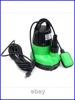 Sump Pump Dirty Clear Water Pool Pond Drain with Hose Adapters