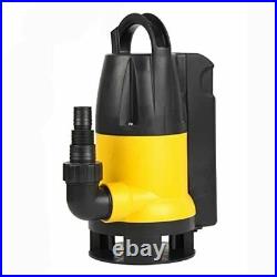 TOPWAY 1HP 3435GPH 110V Submersible Electric Sewage Drain Flood Dirty/Clean