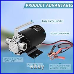 TOPWAY Water Transfer Electric Sump Utility Pump 330 GPH 1/10HP with Water Ho