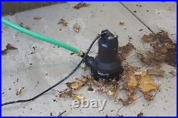 Thermoplastic Portable Electric Water Removal Submersible Pump Swimming Pool US