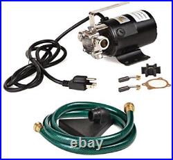 Trupow 1/10HP 330GPH 115-Volt Mini Portable Electric Utility Sump Transfer Water