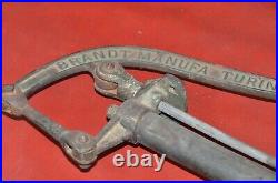 Vintage Brandt Manufacturing Cast Iron Antique Hand Water Well Pump Bilge Sump