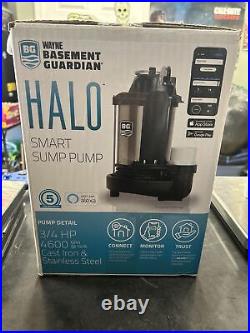 WAYNE 3/4 HP Basement Guardian HALO Smart Sump Pump 58375-WYN1 NEW IN BOX