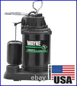 WAYNE SPF33 Sump Pump 120 V 9.5 A 1-1/2 in Outlet 3750 gph