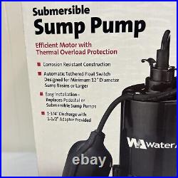 WaterAce 1/3 CH 1860 GPH Submersible Sump Pump R33SP