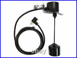 Water Source WSPBV Vertical Float Switch for Sump Pumps, Thermoplastic Material