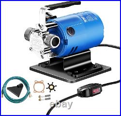 Water Transfer Electric Sump Utility Pump 330 GPH 1/10HP with ON/OFF Switch, Wat