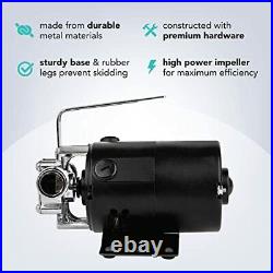 Water Transfer Pump 115v 330 Gallon Per Hour Portable Electric Utility Pump With
