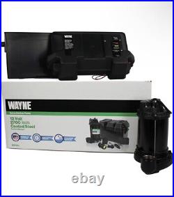Wayne ESP25 Upgraded 12-Volt Battery Backup System, Black