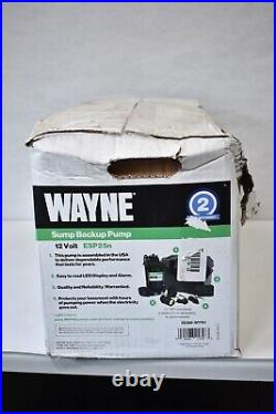 Wayne Emergency Backup Sump Pump 12V 2700GPH High Flow ESP25N 58368-WYN1