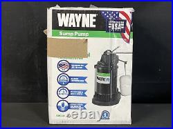 Wayne SPF33 Submersible Sump Pump with 1/3-HP Vertical Switch Thermoplastic New