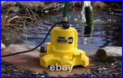 Wayne WWB WaterBUG Submersible Pump with Multi-Flo Technology