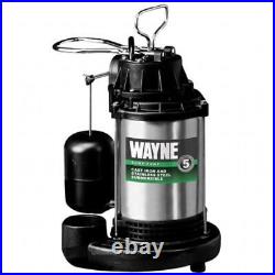 Wayne Water Systems CDU1000 1 HP Submersible Cast Iron & Stainless Steel Sump