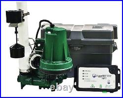 Zoeller AquaNot Preassemble Sump Pump System & Battery Back-Up Damaged See Pics