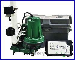 Zoeller AquaNot Spin Preassemble Sump Pump System with Battery Back-Up 508-0006